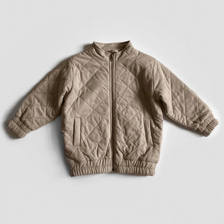 The Quilted Jacket - Mushroom
