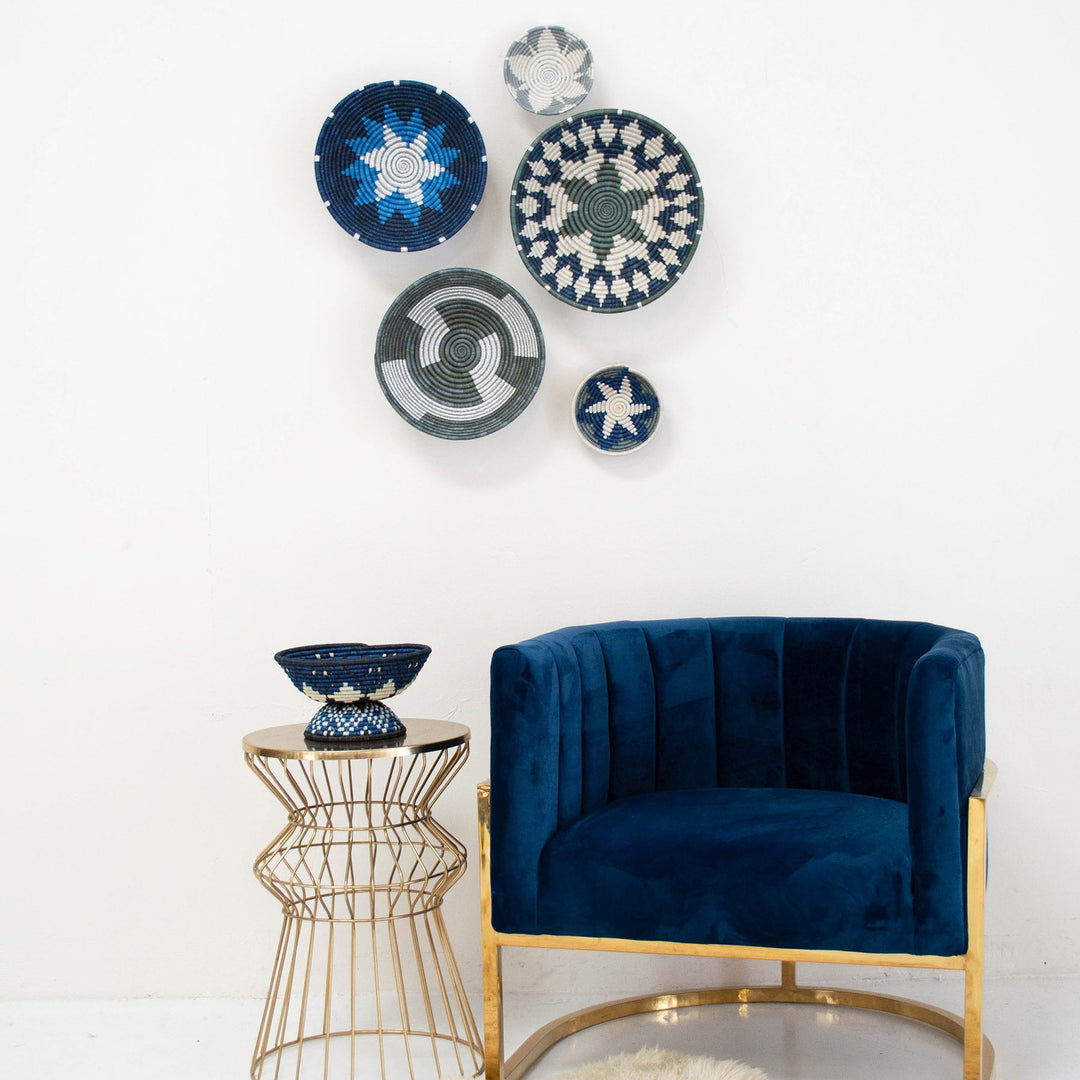 Woven Bowl - 6" - Gray Green