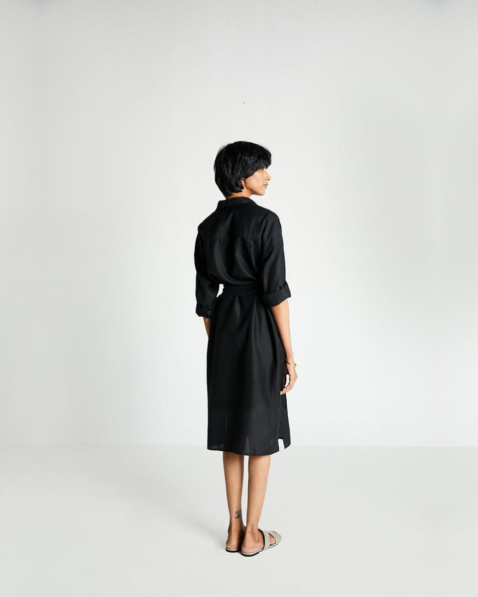 Sunday Smoke Dress - Black