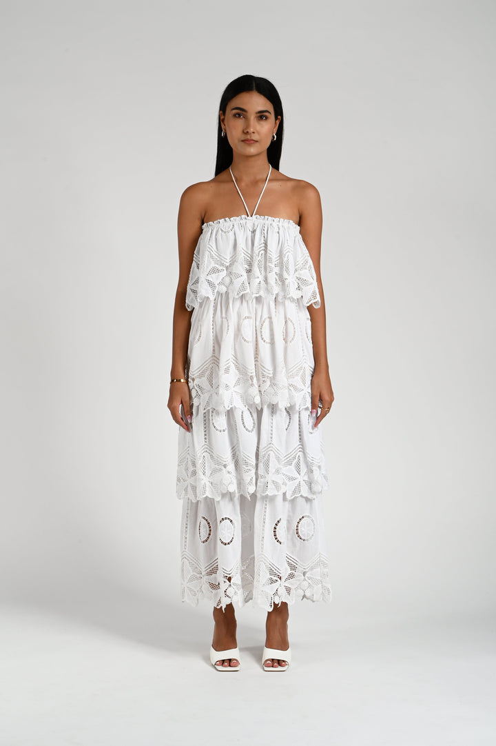 Iris Maxi - White