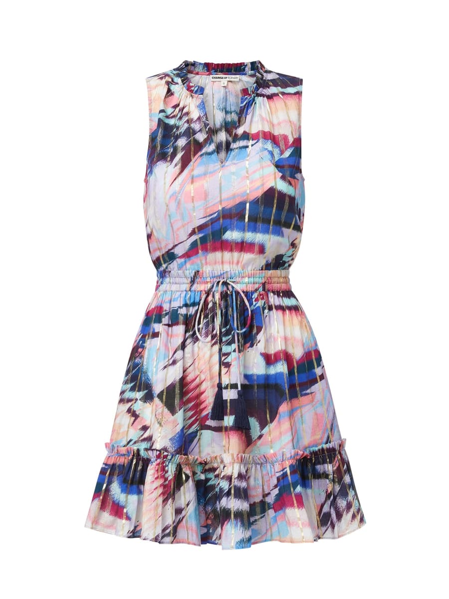 Beth Dress Print - Mosaic