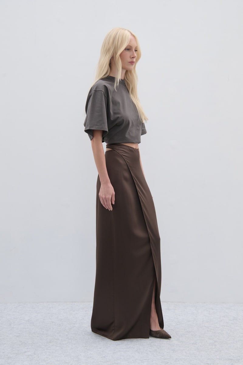 Veil Skirt - Chocolate