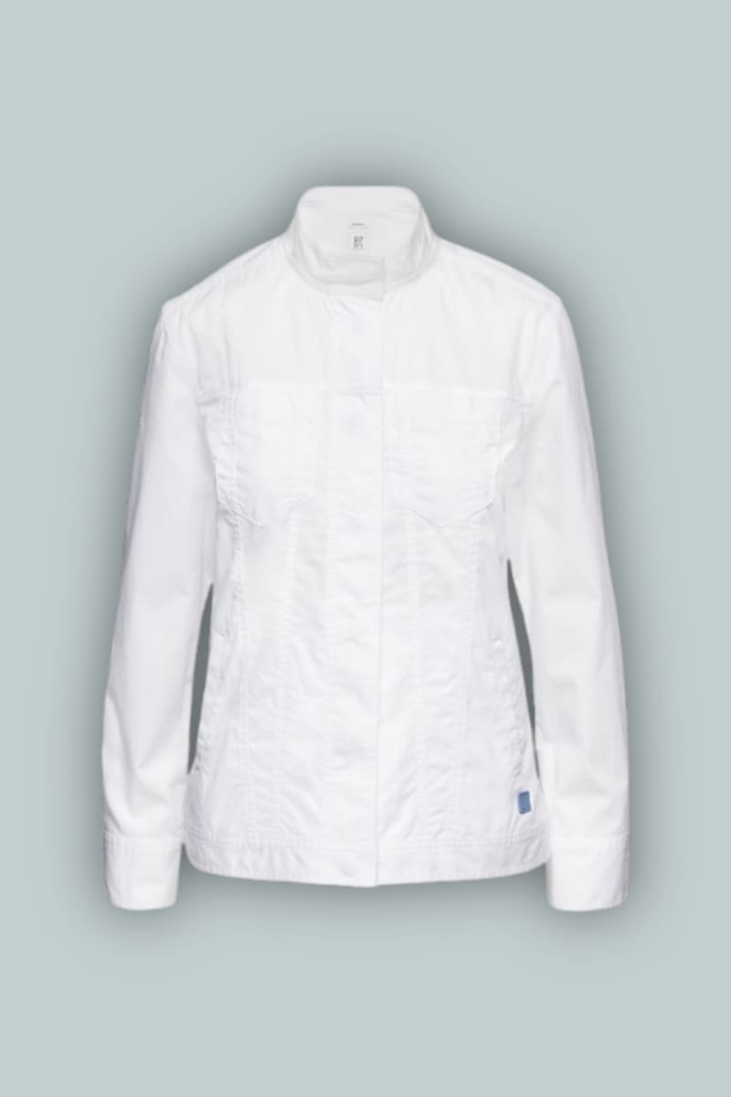 GAP × HFR Structured Shirt Jacket by Richfresh - Optic White