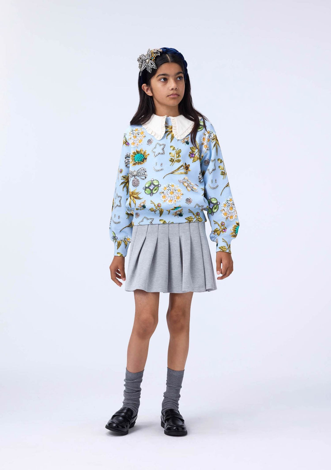 Marge Sweatshirt - Royal Bling