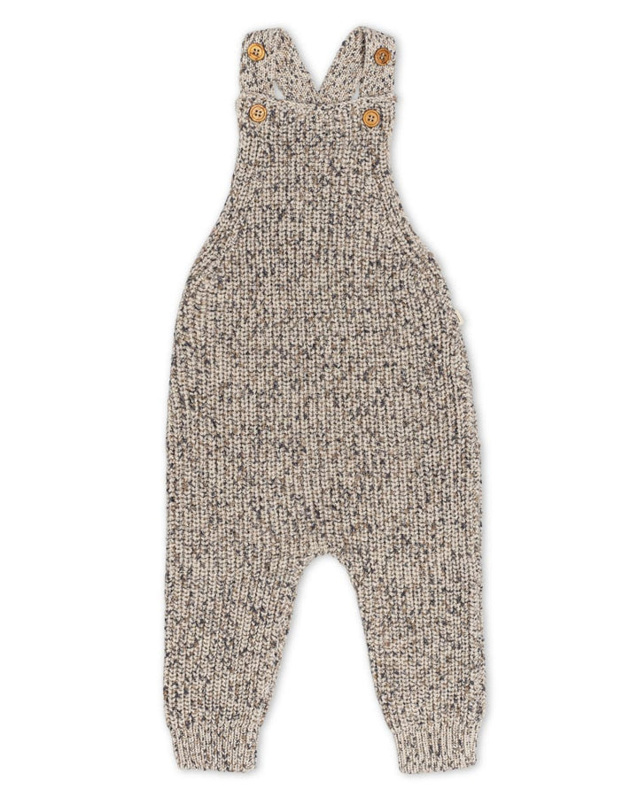 Knit Overalls - Rhino Gray