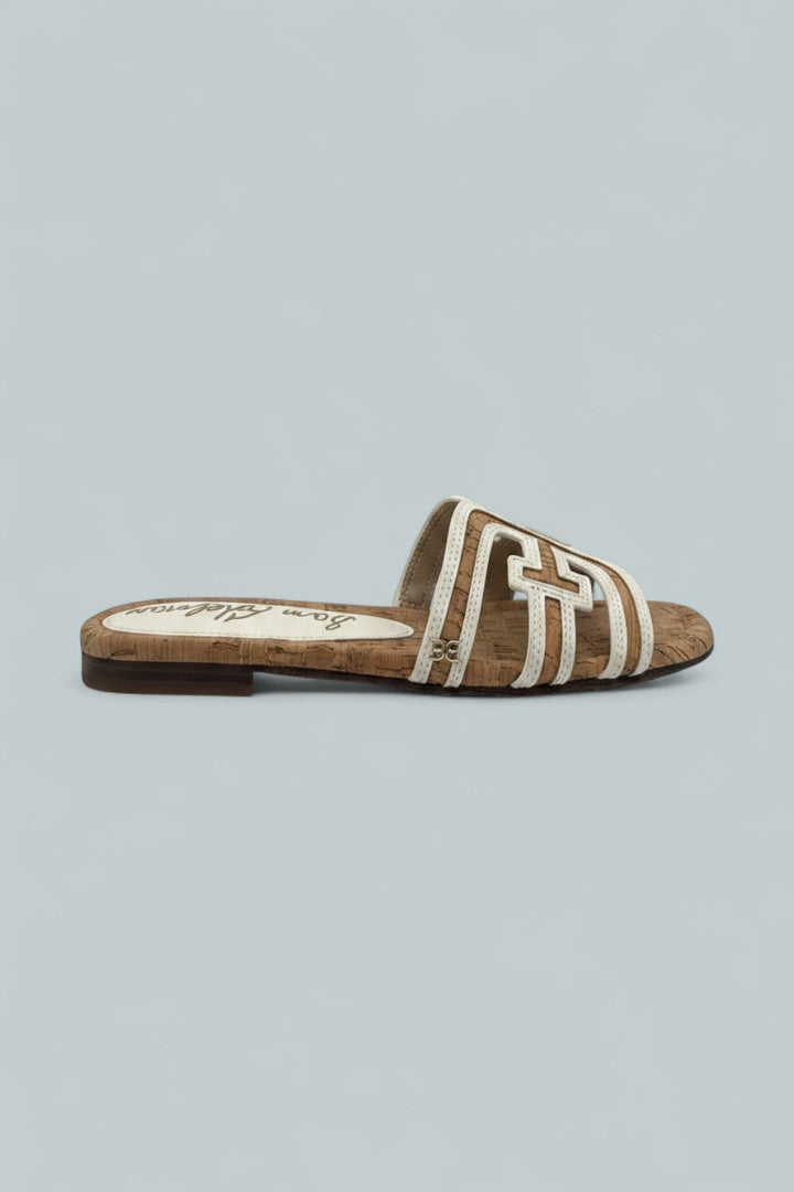Bay Multi Slide Sandals - Natural Cork Multi