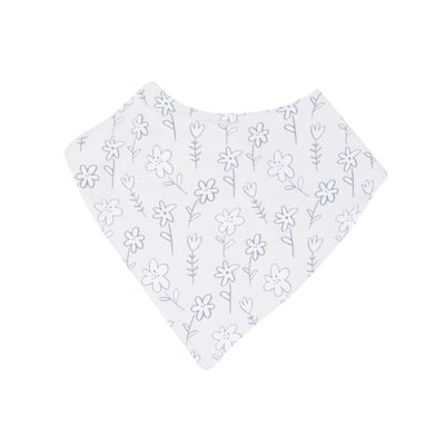 Baby Bib - Grey Doodle