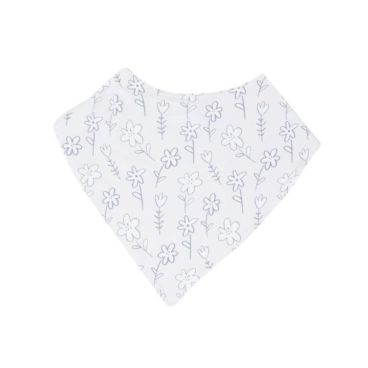 Baby Bib - Grey Doodle