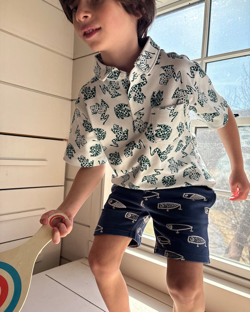 Collared Shirt - Frog Pine