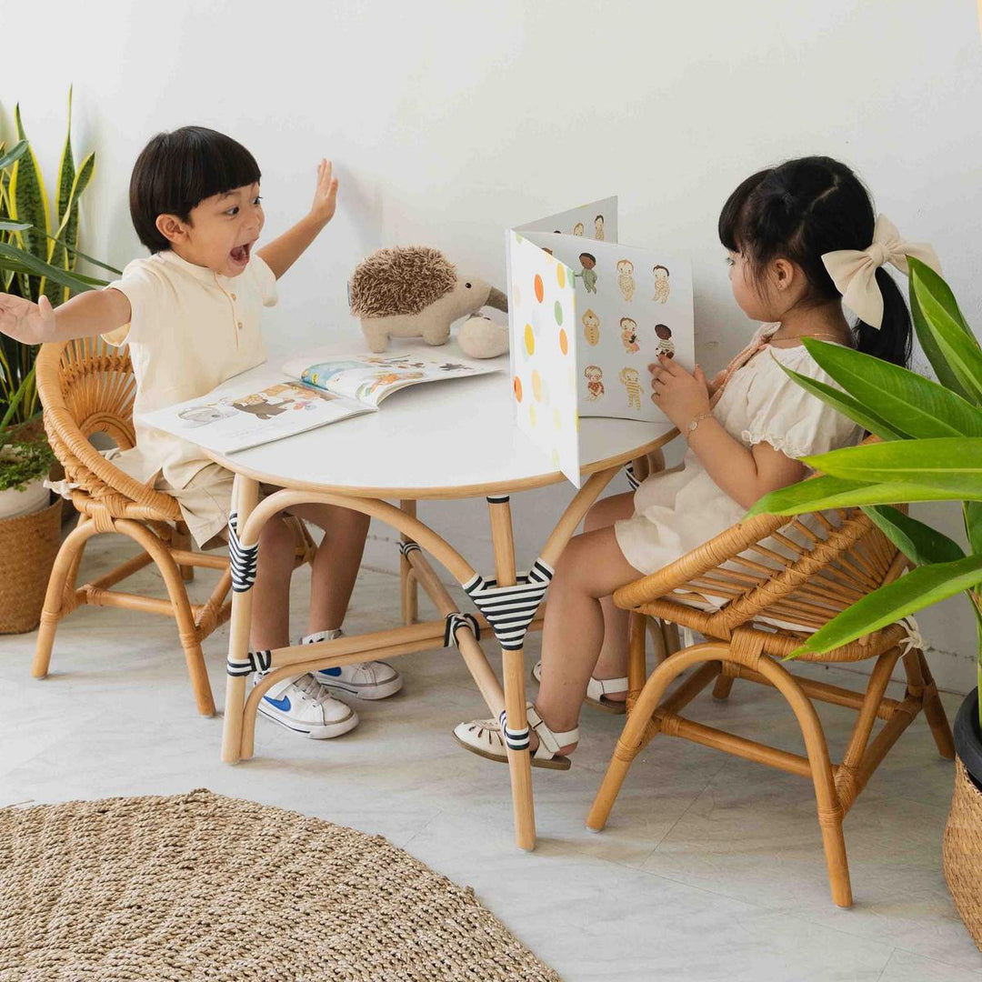 Maya Kids Chair - Natural
