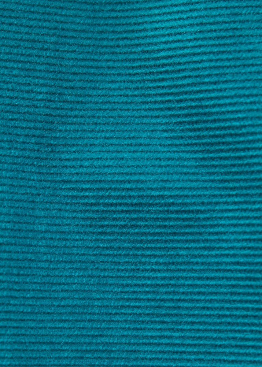 Cotton Horizontal Pincord - Turquoise