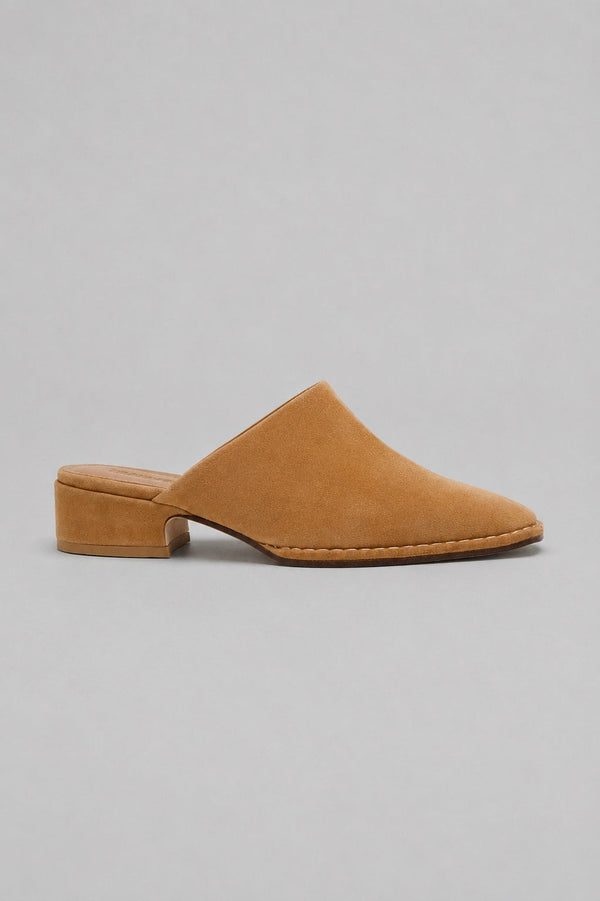 Women's Dessa Mule Pumps - Tan Suede