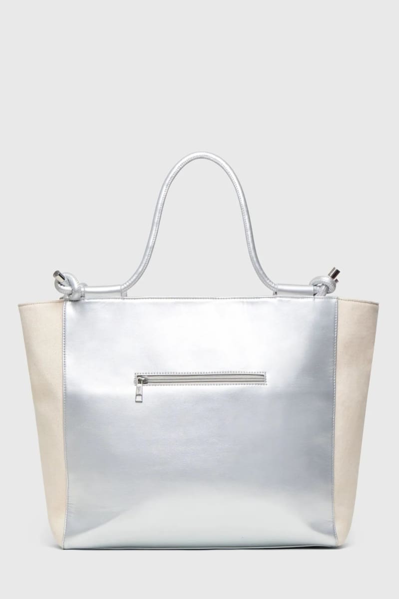 The GRACE - Silver & Natural Linen