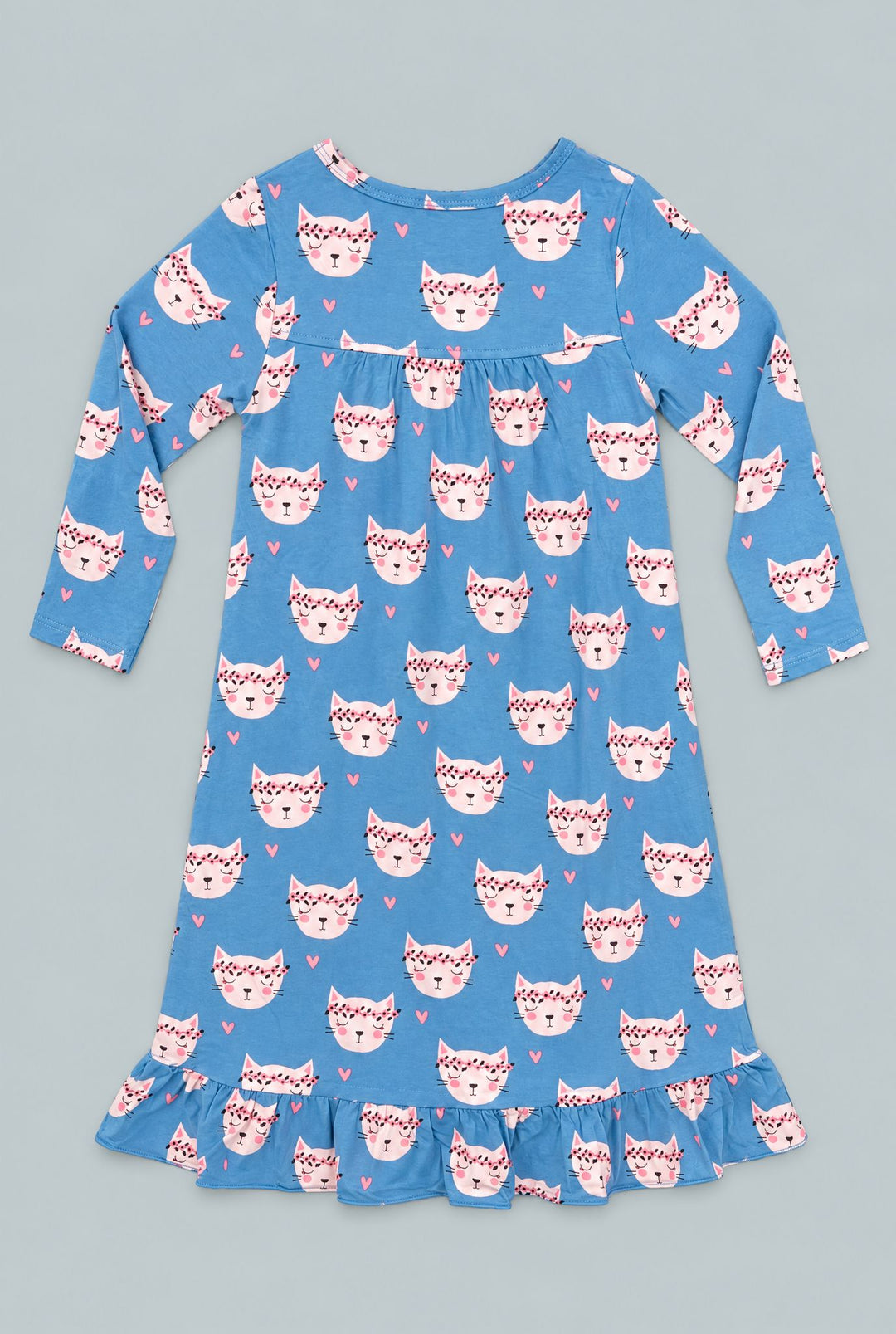 Pretty Pink Cat Boho Dress - Rachael