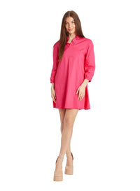 Ava Dress - Bright Pink