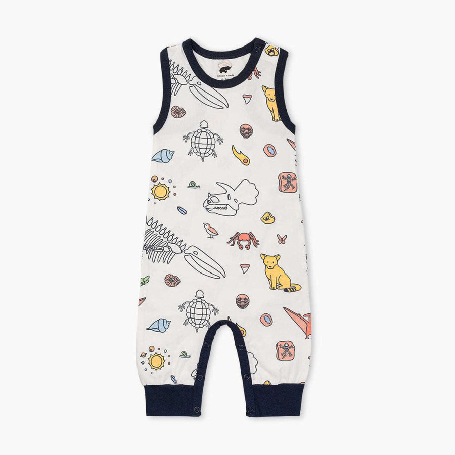 Racerback Romper - Field Trip - preemie - Romper