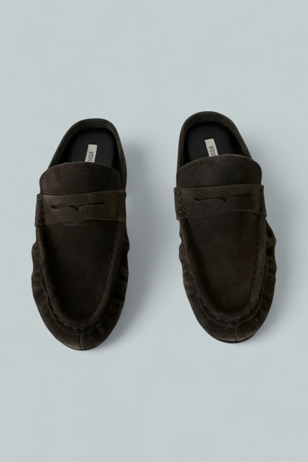 Rafe Slip On Mule Loafers - Brown - 6 M - Mules