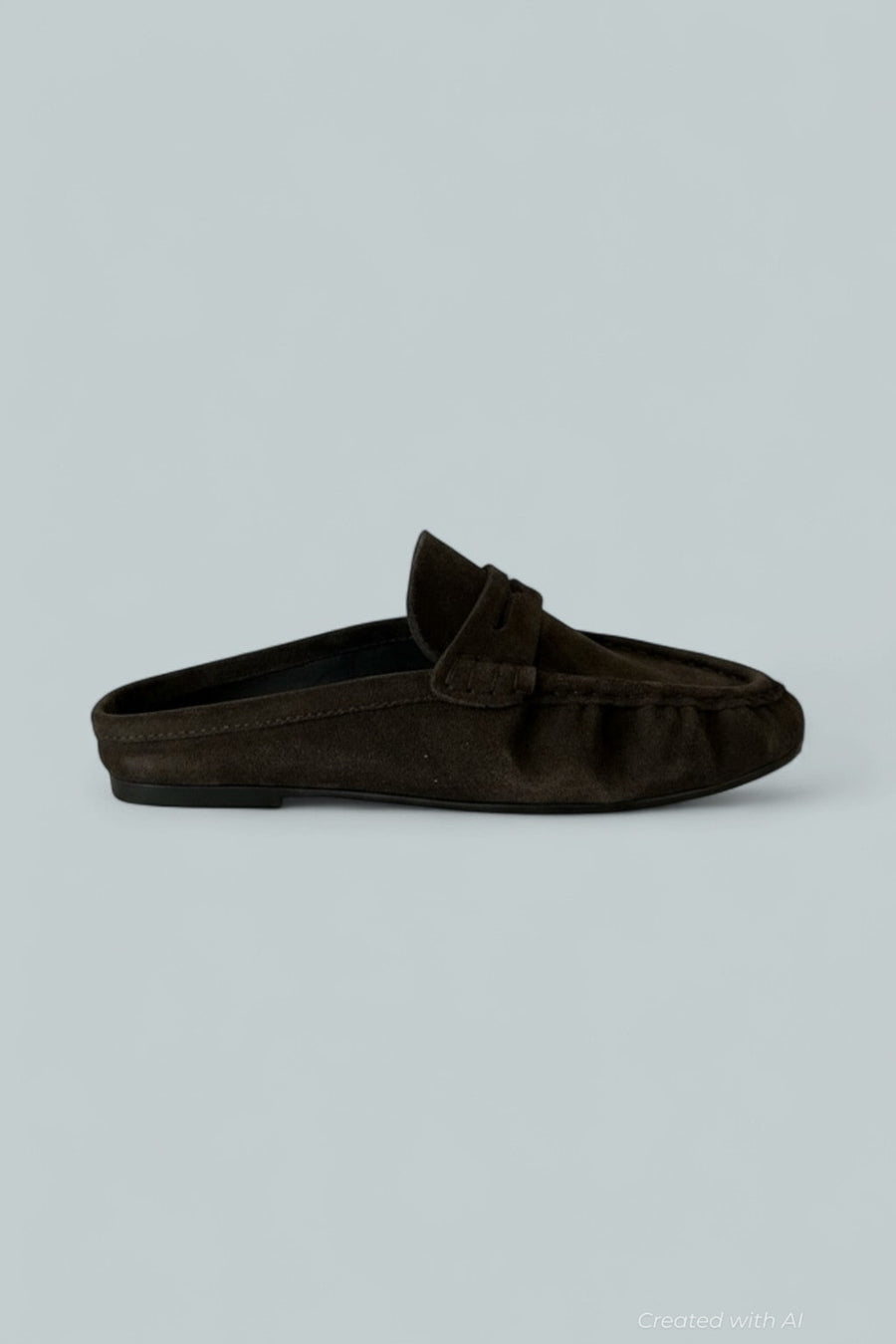 Rafe Slip On Mule Loafers - Brown - 6 M - Mules