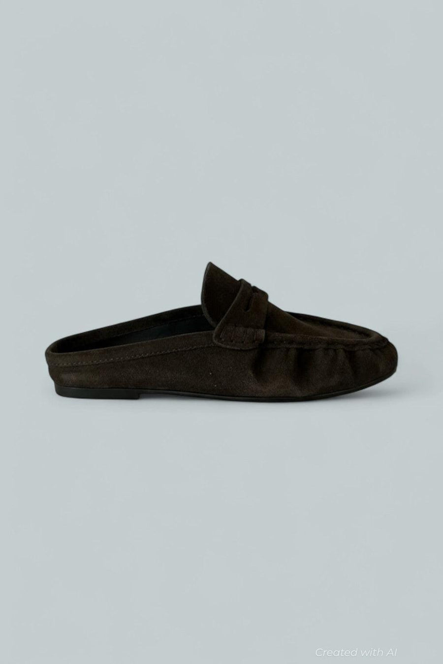 Rafe Slip On Mule Loafers - Brown - 6 M - Mules