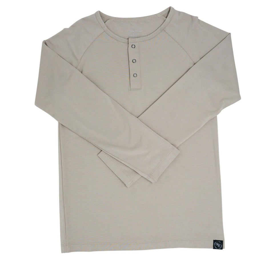 Raglan Henley - Just Taupe - Henley
