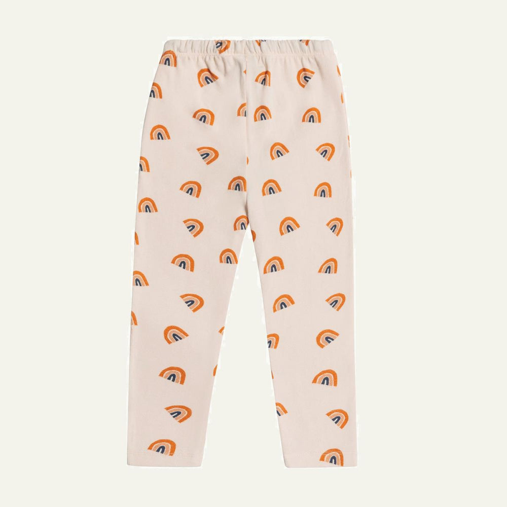 Rainbow Kid Leggings - Soft Pink/multi - FINAL SALE - 10Y - Leggings