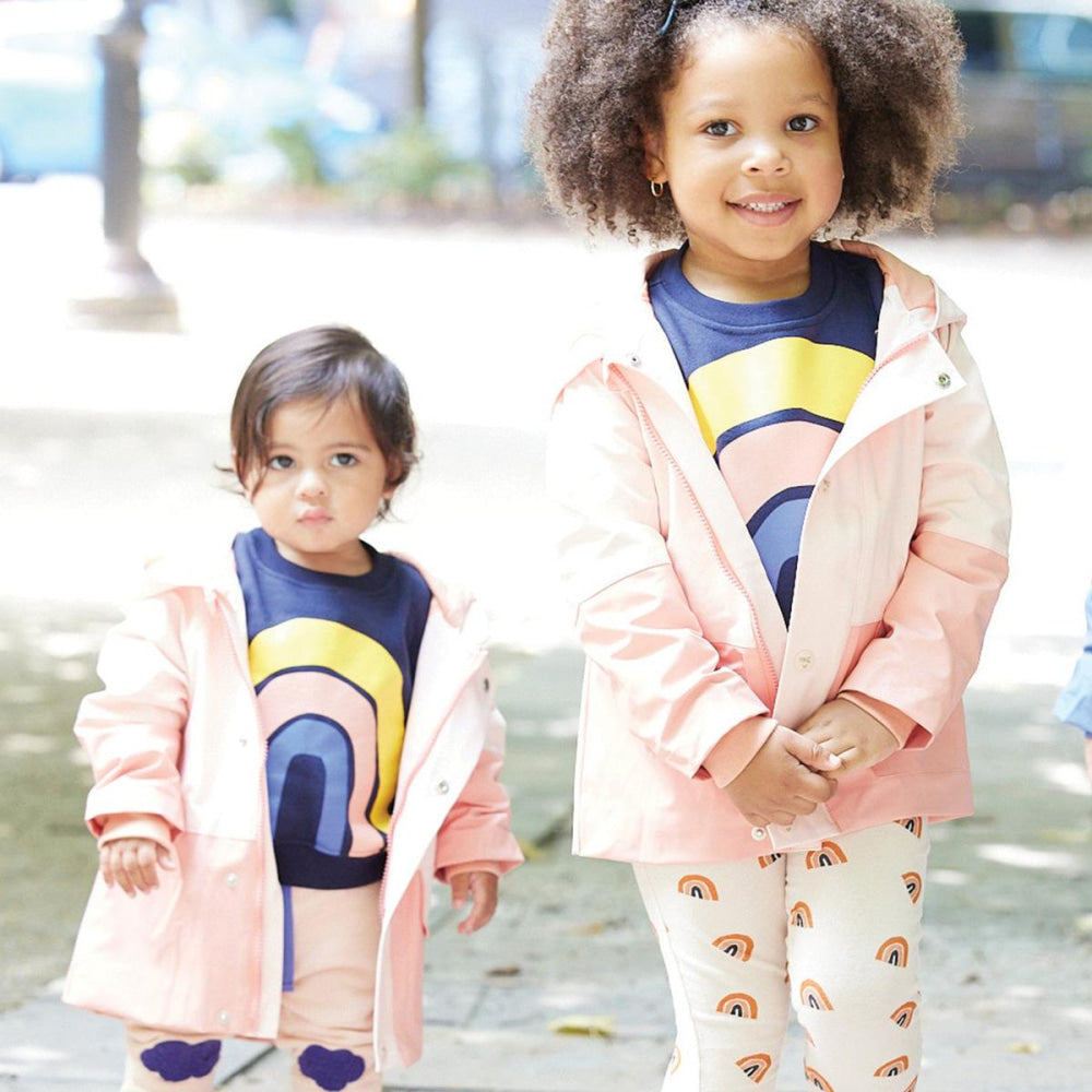 Rainbow Kid Sweatshirt - Navy/arch - Crewneck Sweatshirt