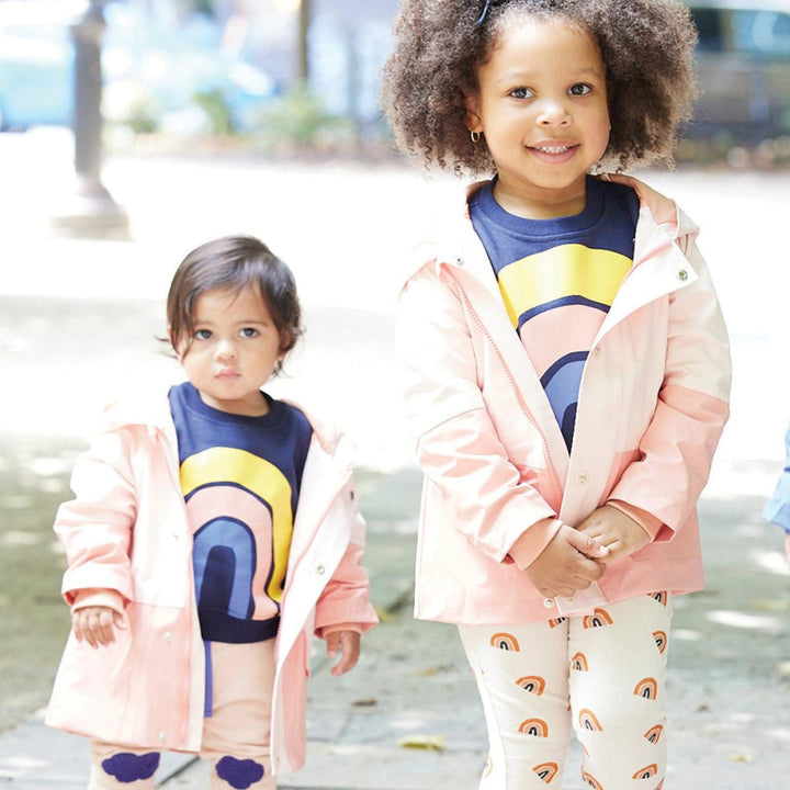 Rainbow Kid Sweatshirt - Navy/arch - Crewneck Sweatshirt