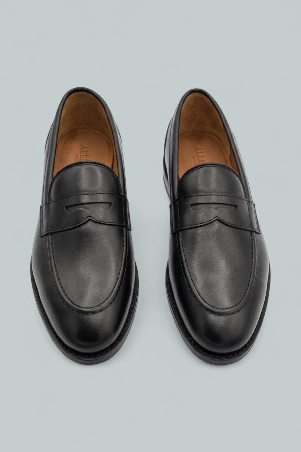 Randolph 2.0 Leather Penny Loafers - Black - Loafers