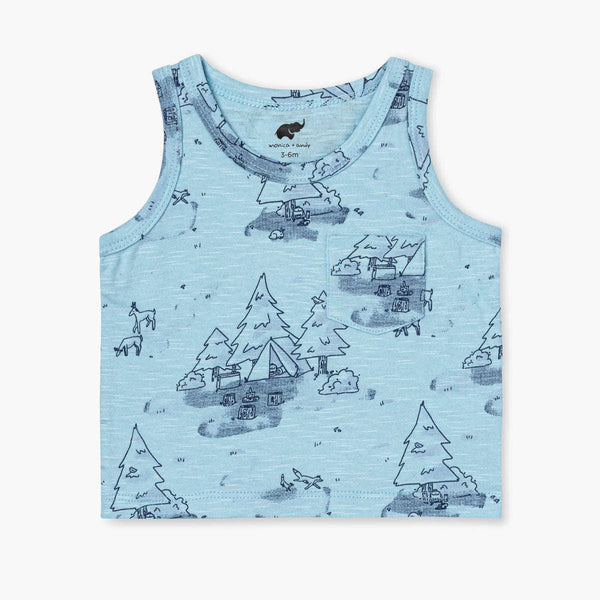 Sunshine Tank Top - Let’s Go Camping - Tank Top