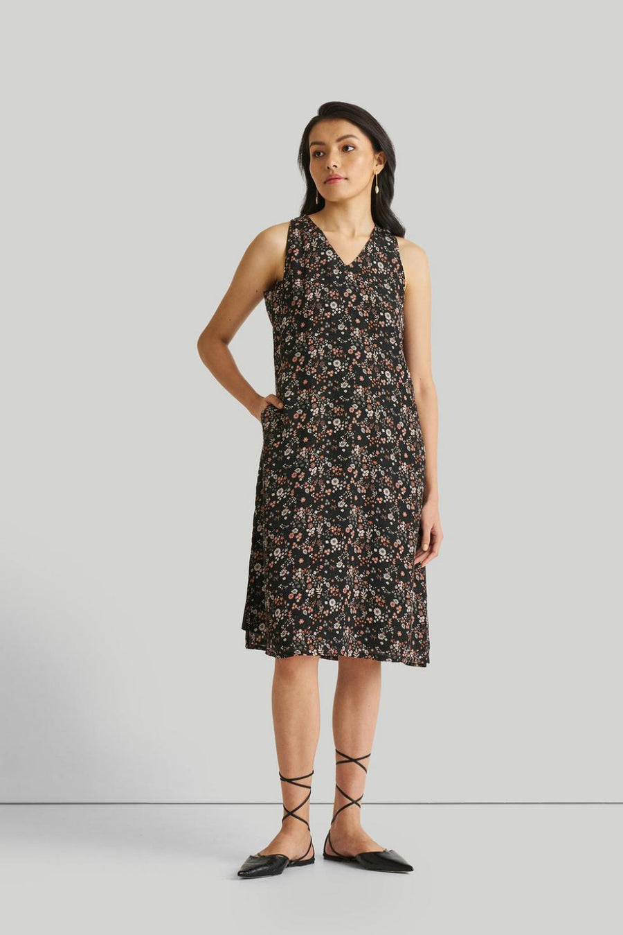 Reading Tea Leaves Dress - Wildflower Waltz - Dresses