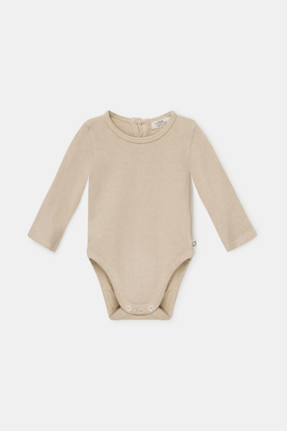 Recycled baby bodysuit - Stone - Bodysuit