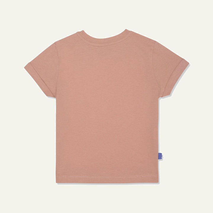 Recycled Cotton Ten Bottle Kid T-shirt - Misty Rose/della Blue - FINAL SALE - T-shirt