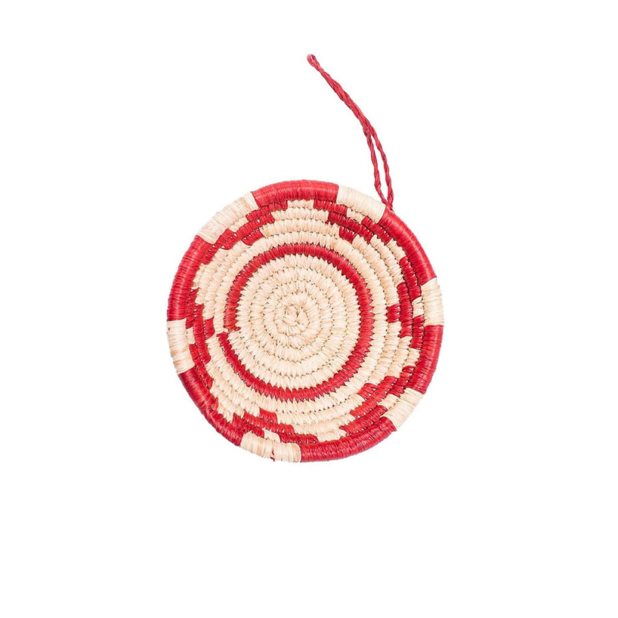 Red Bowl Ornament - One Size - Ornament