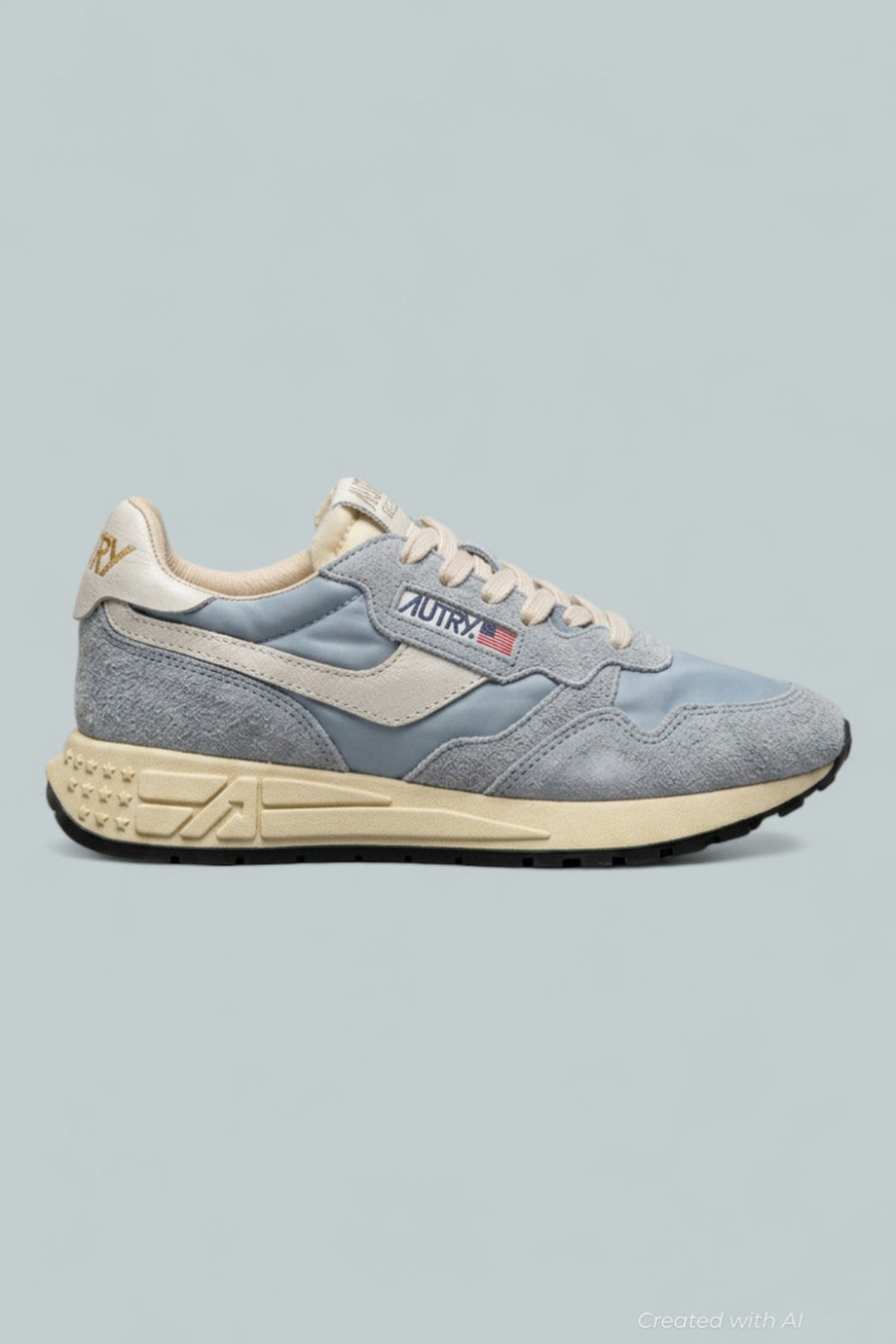 Reelwind Low Sneakers - White Blue - 7 - Sneaker