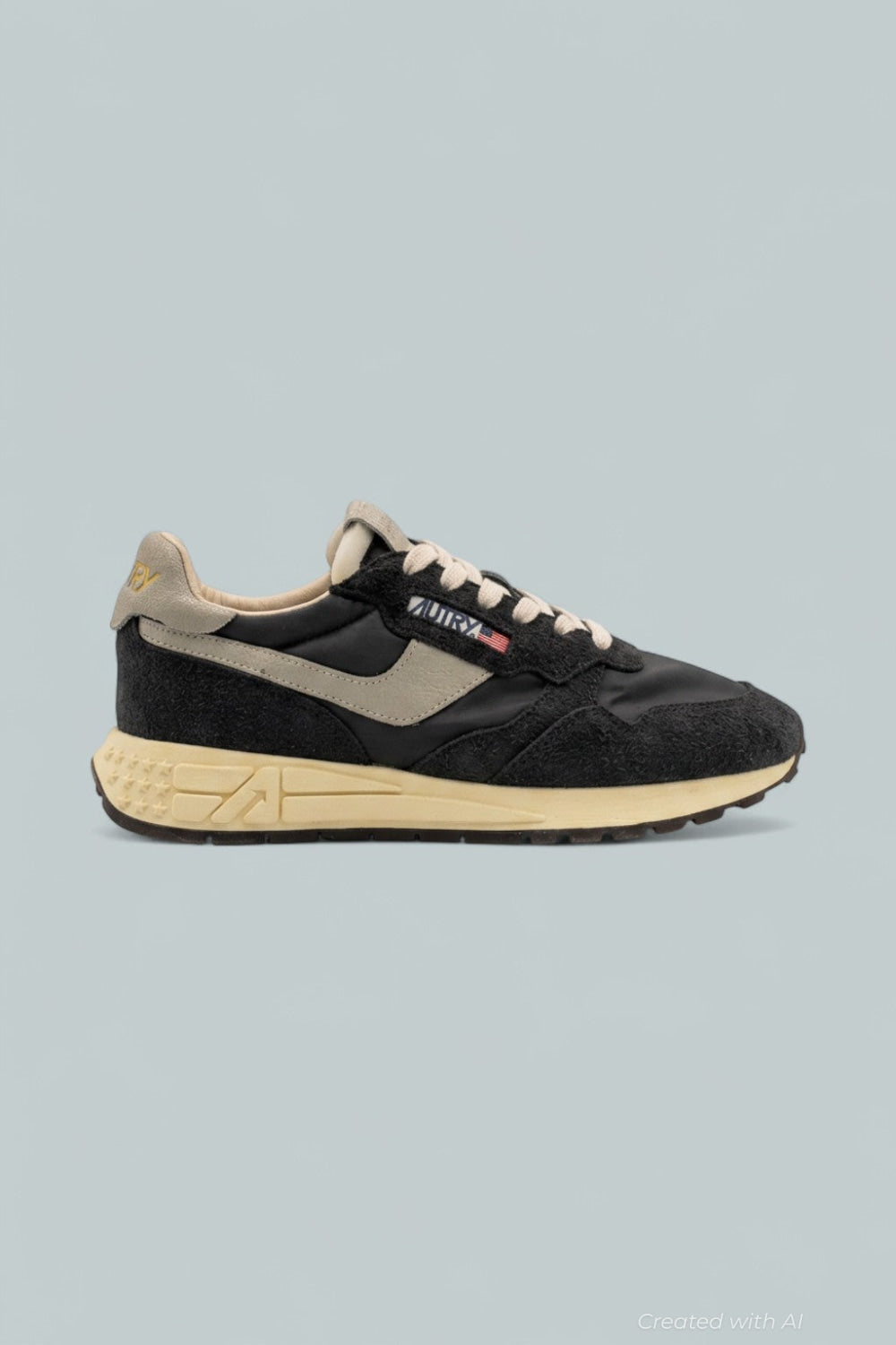 Reelwind Low Top Sneakers - White/Black - 11 - Sneaker