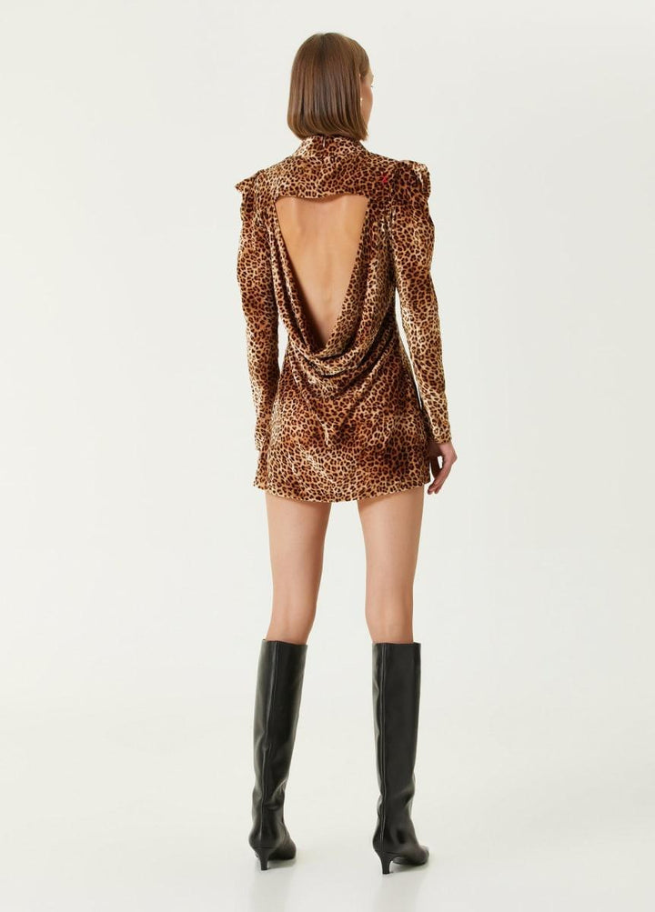 Cotton Sin Dress - Leopard