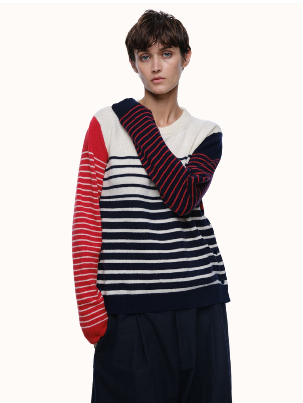 Rei Crewneck - Multi 3 - Sweater