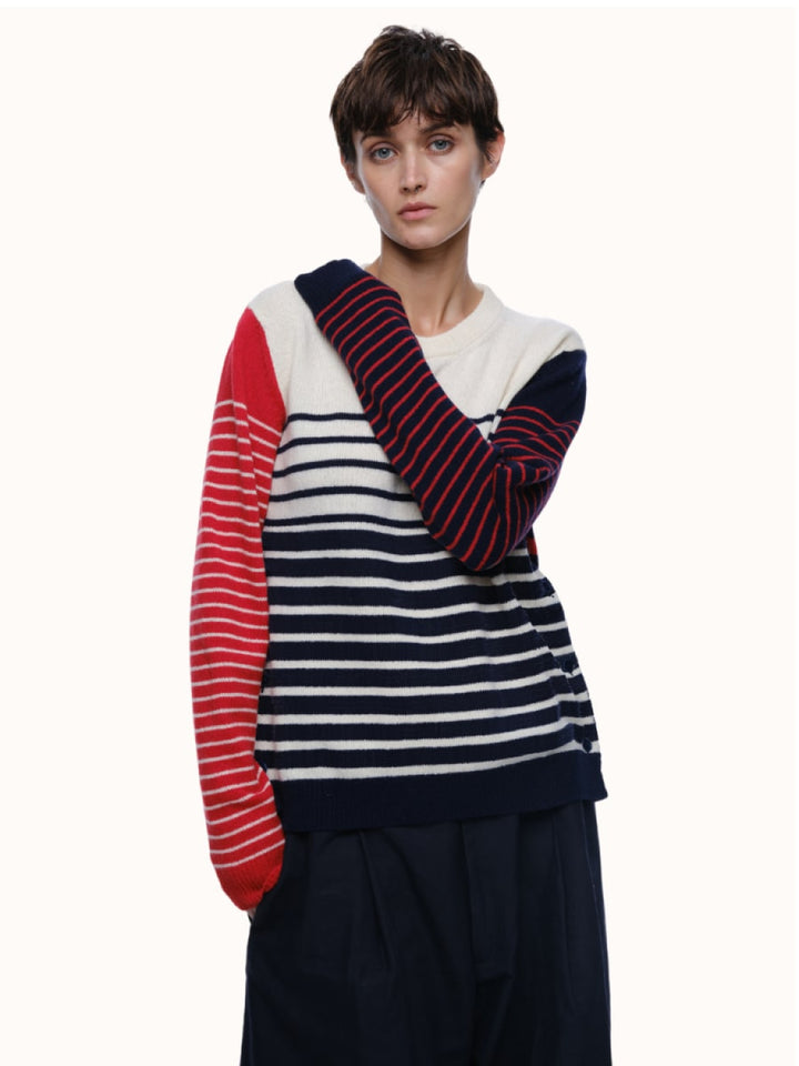 Rei Crewneck - Multi 3 - Sweater