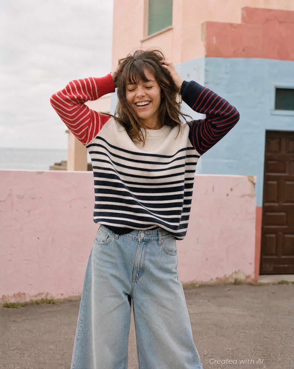 Rei Crewneck - Multi 3 - Sweater
