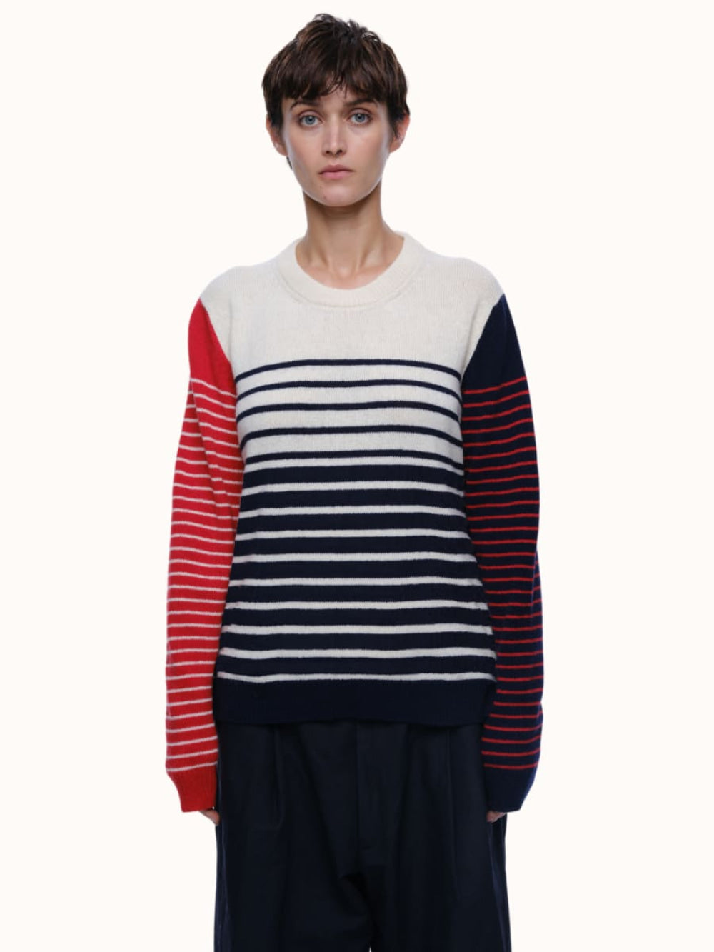 Rei Crewneck - Multi 3 - Sweater