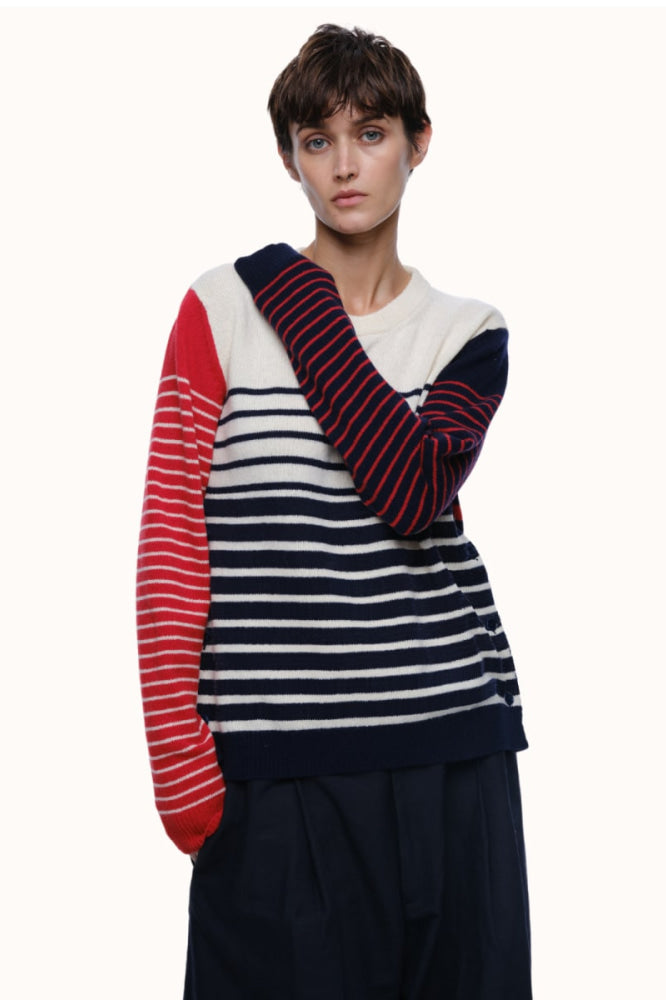 Rei Crewneck - Multi 3 - Sweater