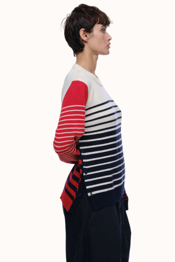 Rei Crewneck - Multi 3 - Sweater