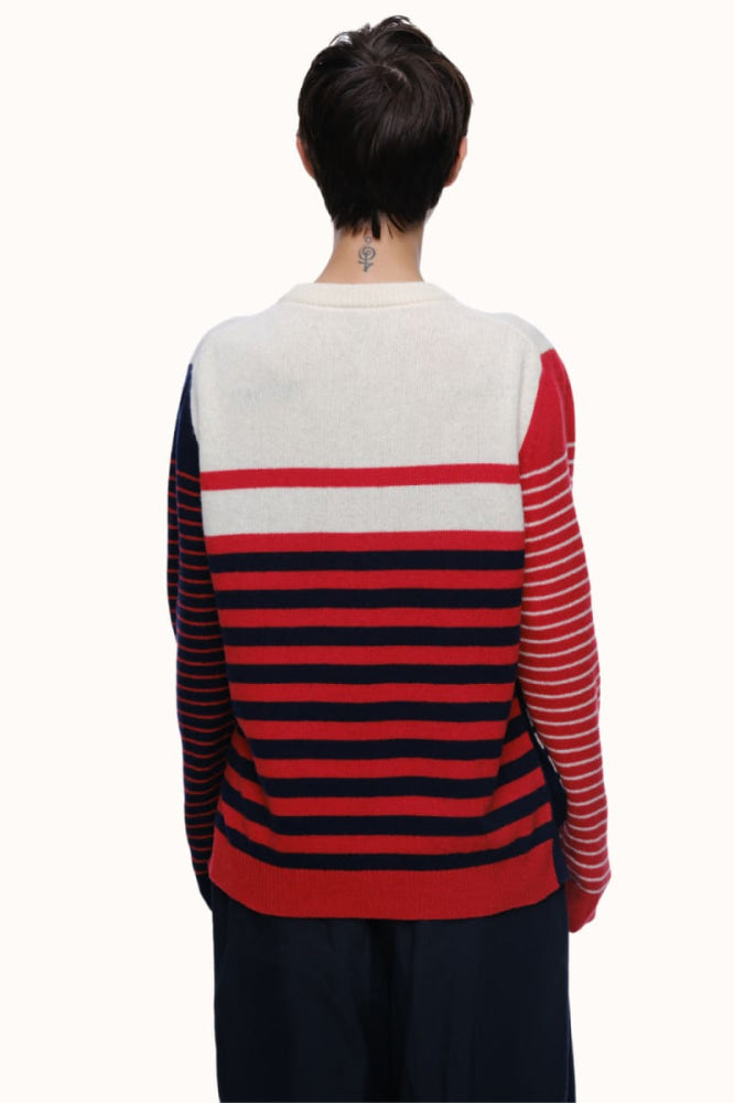 Rei Crewneck - Multi 3 - Sweater