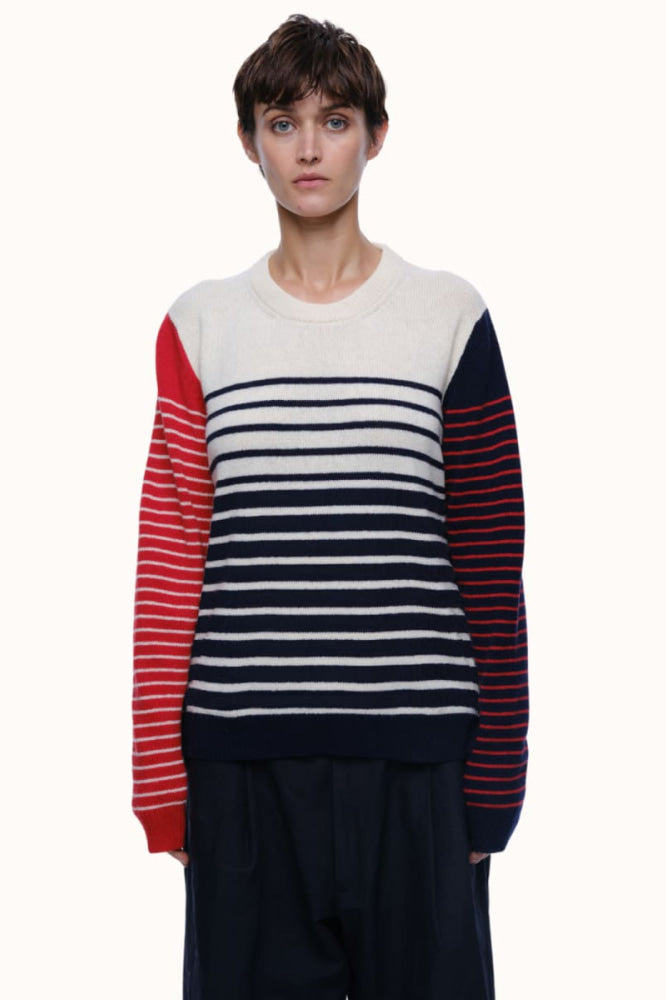 Rei Crewneck - Multi 3 - Sweater