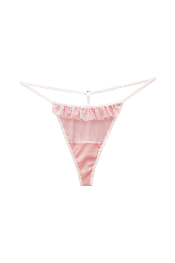 Remi G-String - Blush - FINAL SALE - Underwear