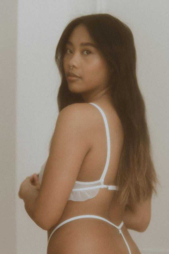 Remi G-String - White - FINAL SALE - Underwear