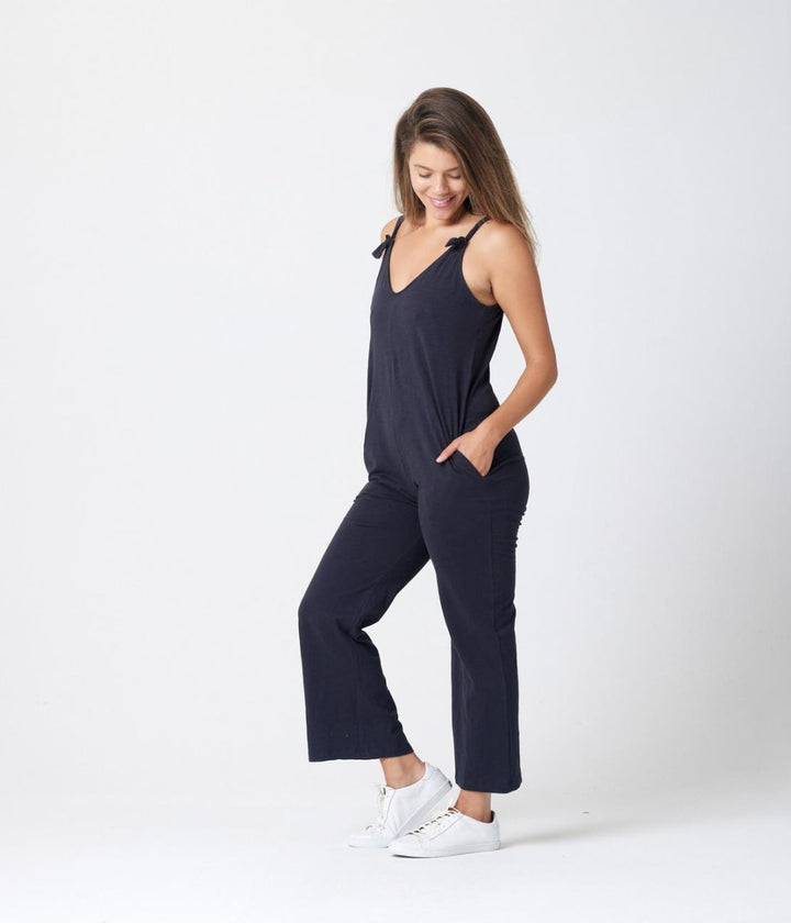 Remy Jumpsuit - Washed Black - Jumpsuit