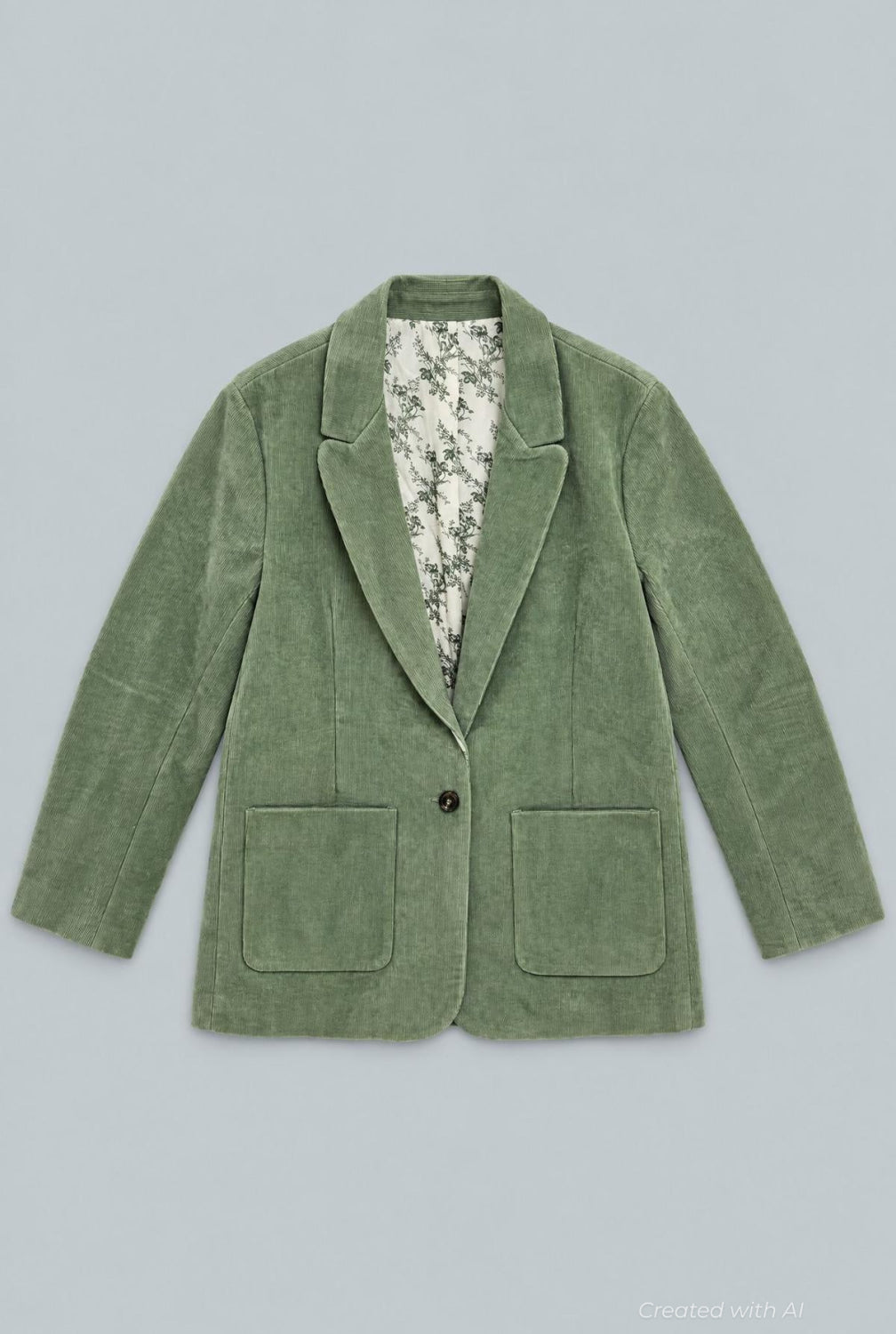 Renata Blazer - Soft Olive - S - Blazer