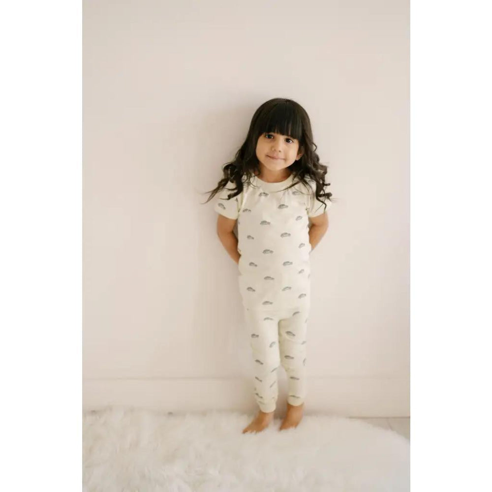Retro Cruiser Baby Pajama Set - Pajamas