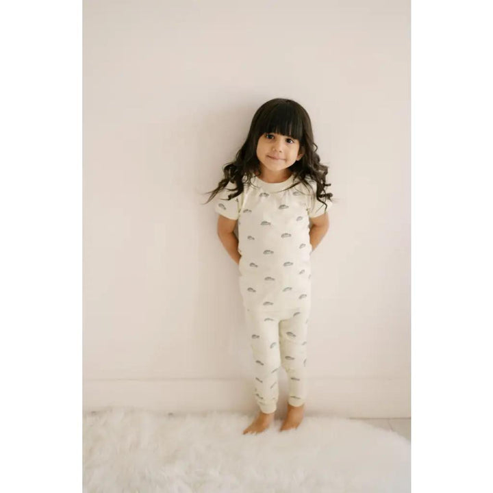 Retro Cruiser Baby Pajama Set - Pajamas